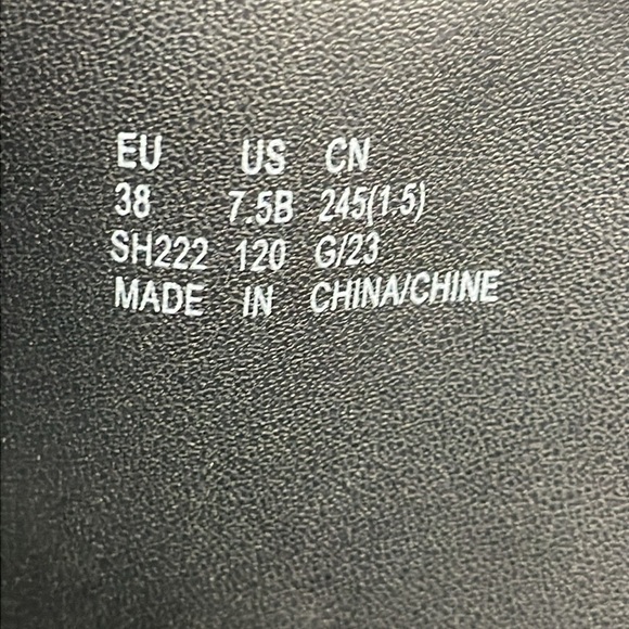 New Stuart Weitzman Adrina City Boot Over The Knee 5050 Black Leather Sz 7.5 - Picture 13 of 14